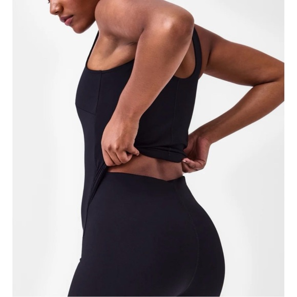 SPANX Booty Boost Jumpsuit Black Size Small - Picture 5 of 7